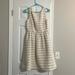 Lilly Pulitzer Dresses | Lilly Cream And Tan Stripe Dress | Color: Cream/Tan | Size: 8