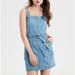 American Eagle Outfitters Dresses | Aeo American Eagle Denim Utility Overall Dress | Color: Blue | Size: 12