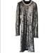 Louis Vuitton Dresses | Louis Vuitton Mid-Length Dress Size S International Nwt | Color: Silver | Size: S