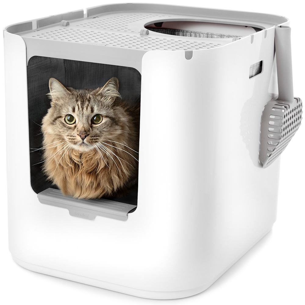 Modkat XL Cat Litter Box White