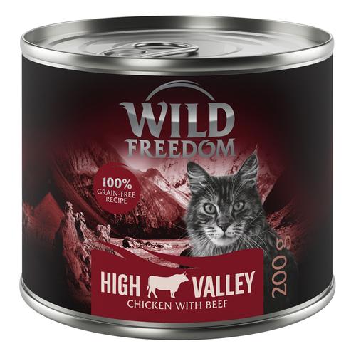 12x200g Farmlands Beef&Chicken Wild Freedom Wet Cat Food