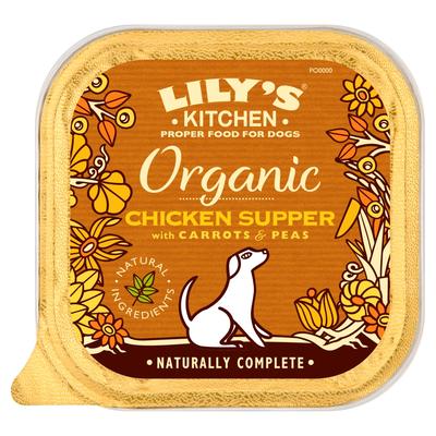 22x150g Organic Chicken Supper Lily's Kitchen Wet Dog Food