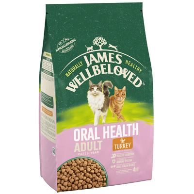 10kg Oral Health Turkey James Wellbeloved Dry Cat Food
