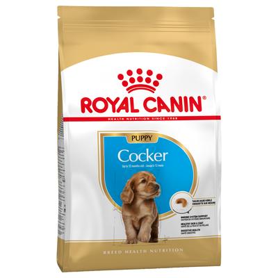 2x3kg Puppy Cocker Spaniel Breed Royal Canin Dry Dog Food - 
