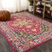 JONATHAN Y Audrey Geometric Medallion Area Rug