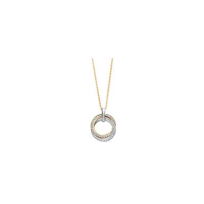FAVS Kette 375er Gelbgold, Weißgold One Size Damen Image