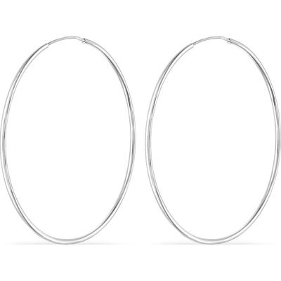 FAVS - Creolen 925er Silber Ohrringe 1 ct Damen Image