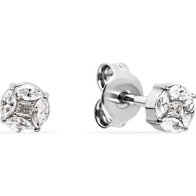 FAVS - Ohrstecker 925er Silber Ohrringe 1 ct Damen