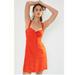 Anthropologie Dresses | Anthro Maeve Orange Linen Dress Please Read | Color: Orange | Size: Xl