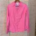 Lilly Pulitzer Tops | Lilly Pulitzer Blouse Pink & White Polka Dot Size 14 Nwb | Color: Pink/White | Size: 14