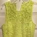 J. Crew Dresses | Jcrew Beautiful Neon Lace Dress Armpit To Armpit 16” Shoulder Down 36”Lined | Color: Green/Yellow | Size: 0