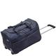 28" Large Wheeled Luggage Travel Holdall Duffle Bag on Wheels Black/Red