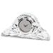 Silver Marquette Golden Eagles Crystal Clock