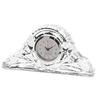 Silver UAlbany Great Danes Crystal Clock