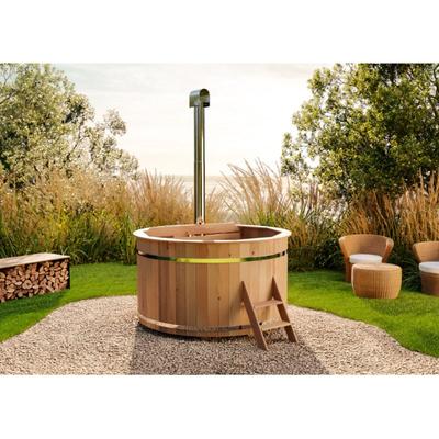 Badefass Bergen aus Holz , mit Montagematerial - Finntherm Image