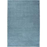 Well Woven Soft Solid Modern Shag Area Rug - 6'7" x 9'10" - 6'7" x 9'10"