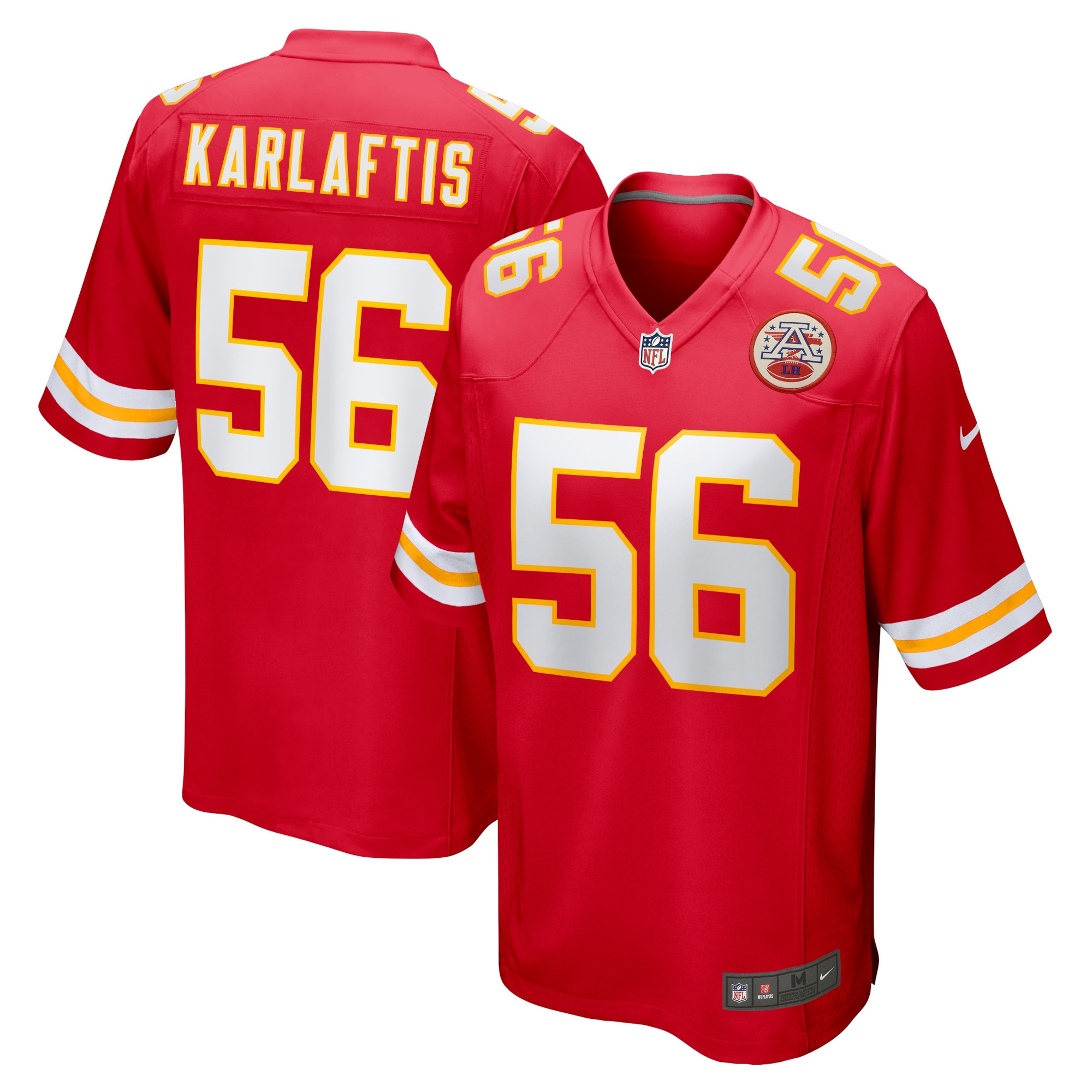 Kansas City Chiefs Nike Game Heimtrikot - Rot - George Karlaftis - Herren Image