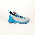 Nike Shoes | Nike Lebron 16 "Tropical Beach" Basketball Sneaker Size 4y. | Color: Blue/Silver | Size: 4bb