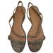 Madewell Shoes | Madewell The Heidi Slingback Sandal In Spotted Calf Hair Size 9 1/2 | Color: Brown/Tan | Size: 9.5