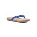 Women's Freedom Thong Sandal by Cliffs in Blue Smooth (Size 10 M)