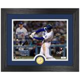 Highland Mint Freddie Freeman Los Angeles Dodgers 13'' x 16'' Team Debut Bronze Coin Photo