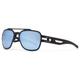 Gatorz Stark Sunglasses Matte Blackout Frame Smoked Polarized w/ Blue Mirror Lens GZ-06-012