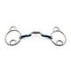 Universal Wilkie Bevel Beval Loose Ring Copper Roller Blue Sweet Iron Horse Bit Snaffle (5.5")