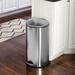 Honey Can Do Stainless Steel 7.92 Gallon Step on Trash Can Stainless Steel in Gray | 22.36 H x 13.19 W x 12.6 D in | Wayfair TRS-09331