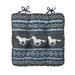 Foundry Select Pondering Trail Southwestern Pattern Wild Horse 18” x 18” 1-Piece Comfortable Chair Seat Outdoor Cushion | 3 H x 18 W x 18 D in | Wayfair