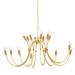 Hudson Valley Lighting Hudson Valley Amboy 42 Inch 16 Light Chandelier - 1542-AGB