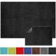 Karat - Tapis de Porte Paillasson d'entrée sky Monochrom Noir 90 x 200 cm - Noir