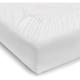 Drap Housse 160x200cm Grand Bonnet 35CM 100% Coton Égyptien 250 Fils Drap Housse pour Matelas Blanc