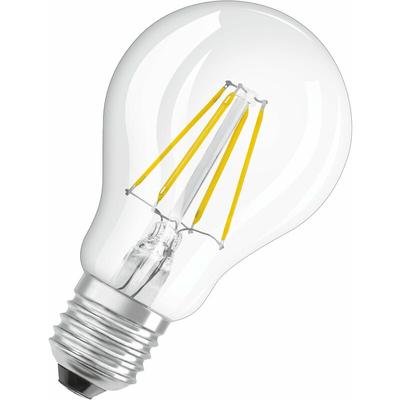 Osram - led Star klare Filament led Lampe, E27, Tageslichtweiß (6500K), Birnenform, Ertsatz für