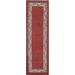 Boteh Traditional Botemir Runner Rug Hand-knotted Wool Carpet - 2'8" x 9'5"