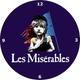 Les Miserables. The Musical. CD Clock. With free stand or wall hang.