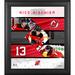 Nico Hischier New Jersey Devils Framed 15" x 17" Stitched Stars Collage