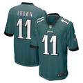 Men's Nike A.J. Brown Midnight Green Philadelphia Eagles Player Game Jersey