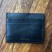 Madewell Accessories | Madewell Leather Card Case | Color: Black | Size: Os