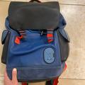 Coach Bags | Coach Colorblock Backpack | Color: Blue/Red | Size: Os