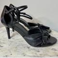 Michael Kors Shoes | Michael Kors Leather Heels | Color: Black | Size: 7