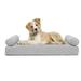 Tranquil Orthopedic Sand Dog Bed, 34" L X 24" W X 6" H, Large, Tan