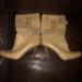 Coach Shoes | Coach Leather Booties | Color: Tan | Size: 8.5