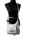 Coach Bags | Coach Kristin Op Art Logo Hobo Bag Purse Silver Gray 19937 Crossbody Shoulder | Color: Gray/Silver | Size: Os
