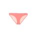 Old Navy Swimsuit Bottoms: Pink Solid Swimwear - Women's Size Large