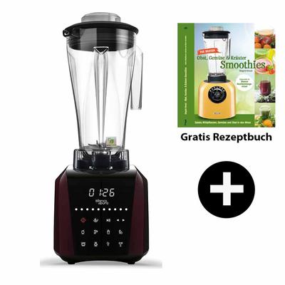Bianco Patto Hochleistungsmixer + Smoothiebuch | Smoothie Mixer Image
