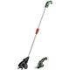 Bosch Home and Garden Isio sans fil Cisaille à gazon, Sculpte-haie avec batterie, avec chargeur,