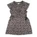 American Eagle Outfitters Dresses | American Eagle Outfitters Gray Floral Short Sleeves Dress Size Xl | Color: Gray | Size: Xl