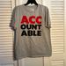 Adidas Shirts | Adidas Go-To Tee “Accountable” Louisville T-Shirt | Color: Gray | Size: L