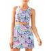 Lilly Pulitzer Dresses | Lilly Pulitzer Oh Shello 2 Piece Crop Set - Top And Skirt With Scalloped Edge | Color: Blue/Purple | Size: 4