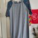 Lularoe Dresses | Lularue Dress | Color: Gray | Size: M